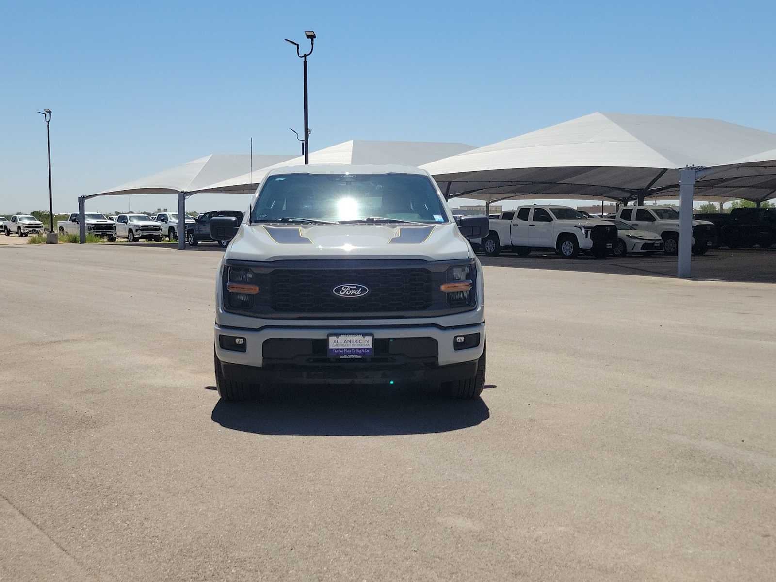 2024 Ford F-150 — rear three-quarter view