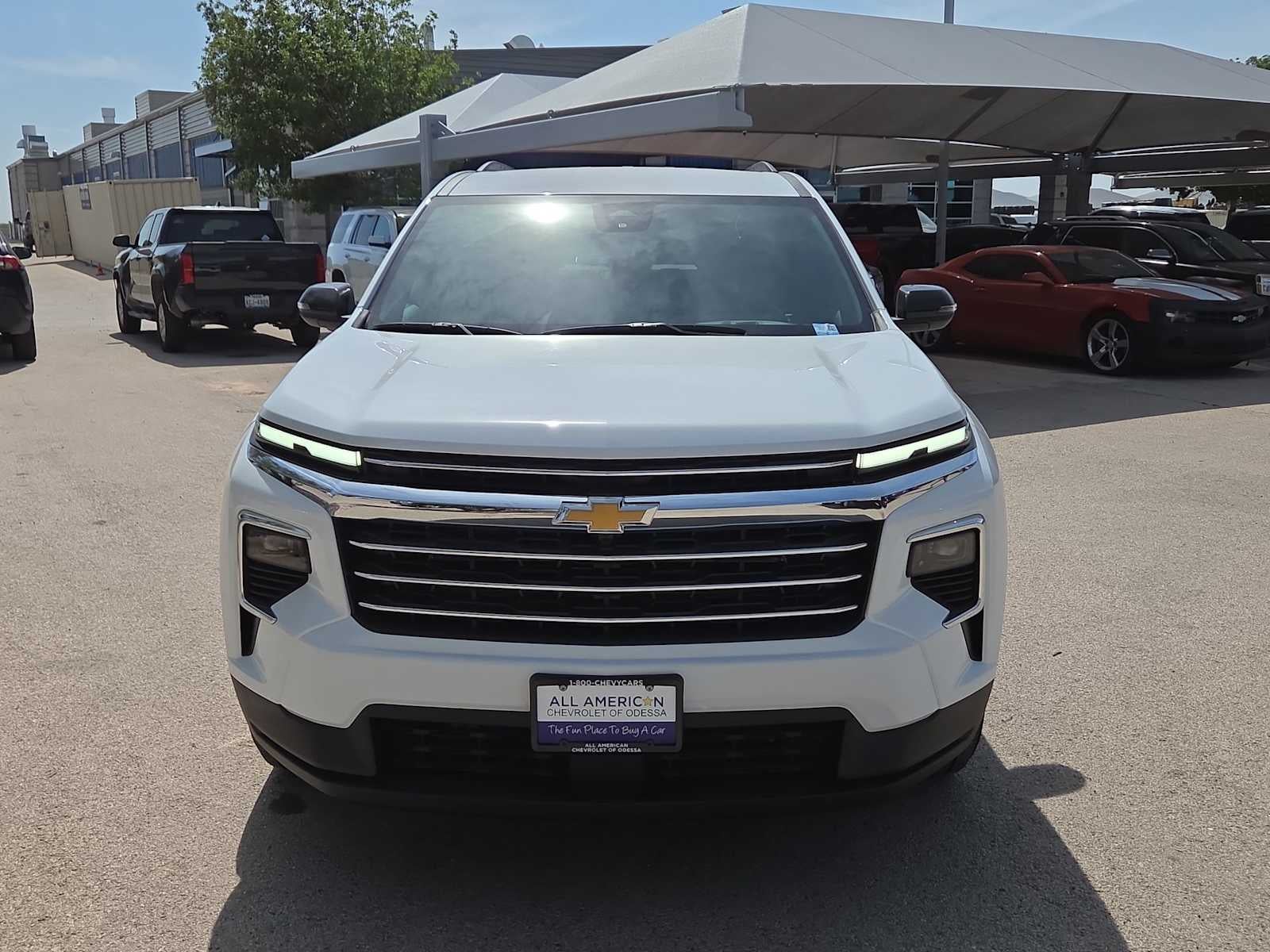 2026 Chevrolet Traverse — rear three-quarter view