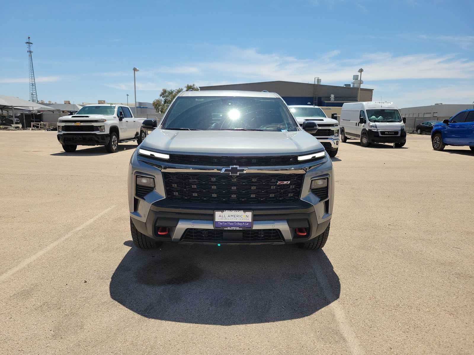 2026 Chevrolet Traverse — rear three-quarter view