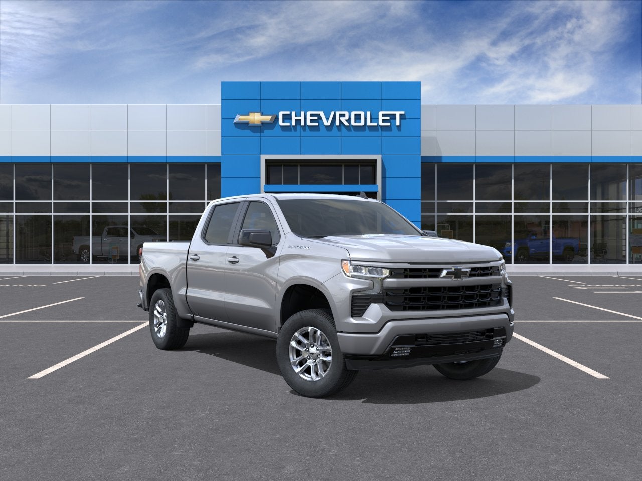 2026 Chevrolet Silverado 1500 — side profile view