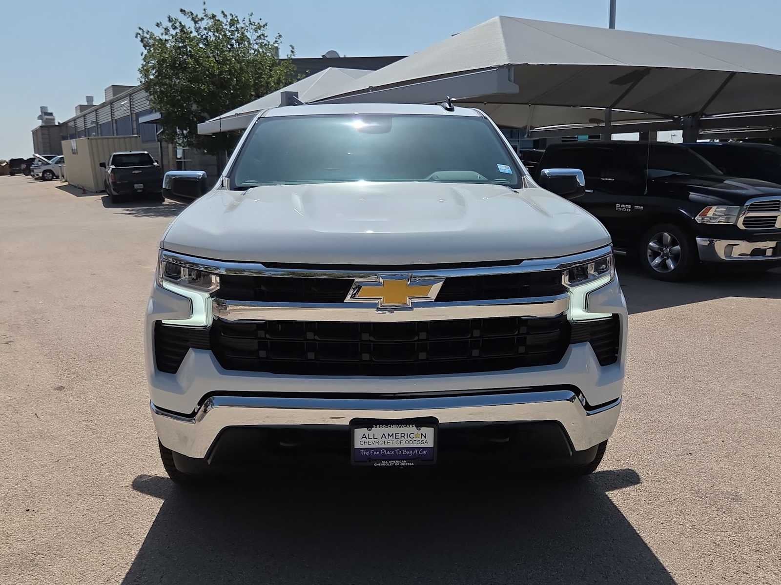 2026 Chevrolet Silverado 1500 — rear three-quarter view