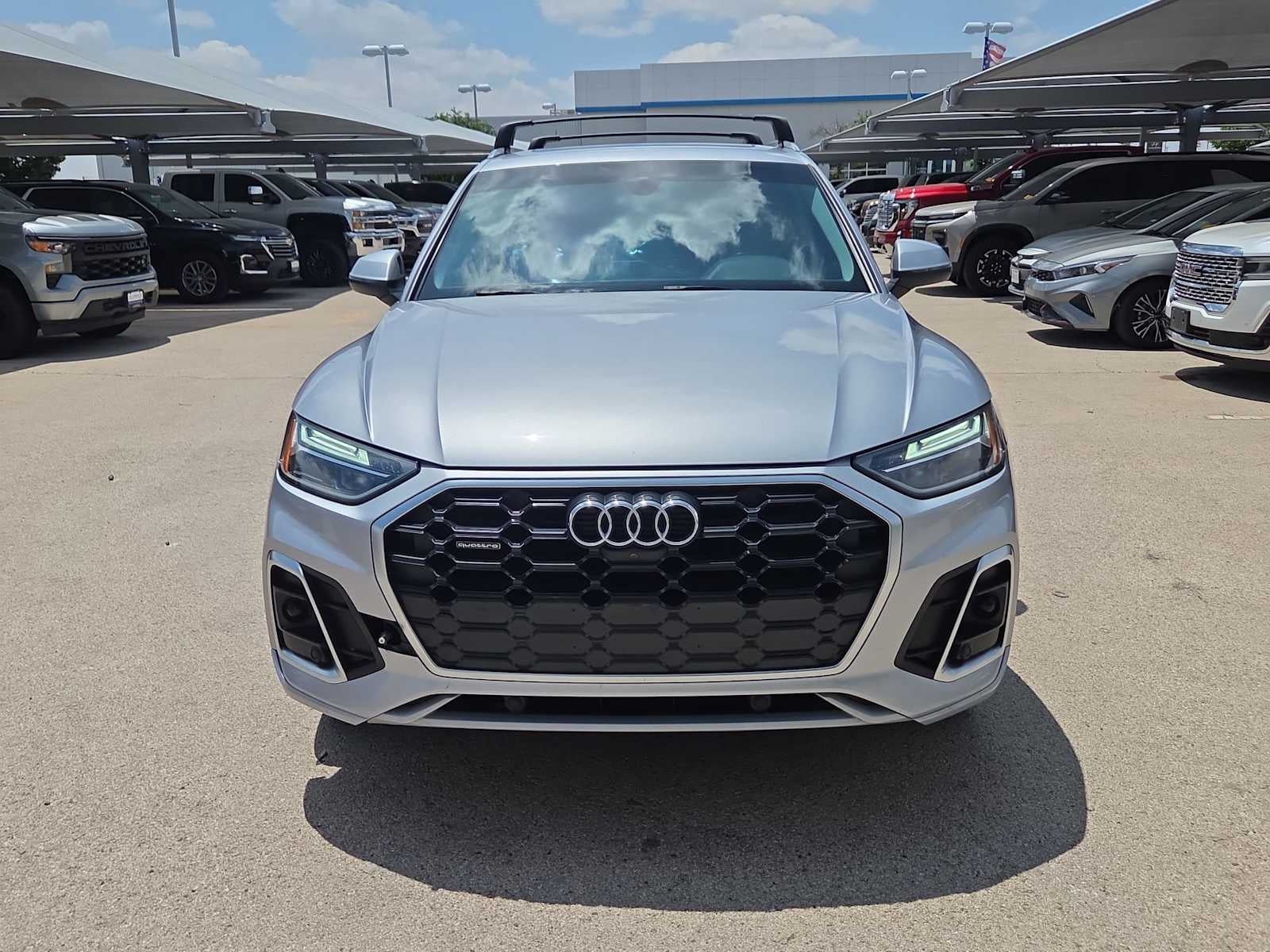 2022 Audi Q5 — rear three-quarter view